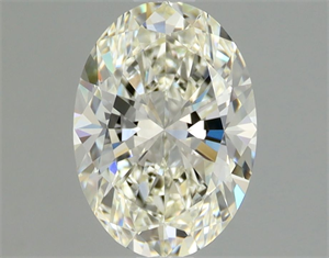 Picture of Natural Diamond 1.01 Carats, Oval with  Cut, K Color, IF Clarity and Certified by GIA