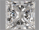 Natural Diamond 0.80 Carats, Princess with  Cut, J Color, SI2 Clarity and Certified by GIA