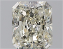 Natural Diamond 2.00 Carats, Radiant with  Cut, L Color, SI2 Clarity and Certified by GIA