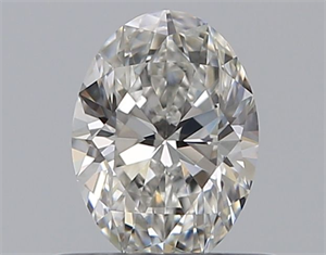 Picture of Natural Diamond 0.40 Carats, Oval with  Cut, F Color, VS2 Clarity and Certified by GIA