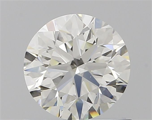 Picture of Natural Diamond 0.70 Carats, Round with Very Good Cut, I Color, VS1 Clarity and Certified by GIA