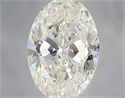 Diamante Natural 0.90 quilates, Ovalado , Color I, claridad VVS2 y certificado GIA