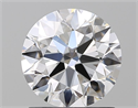 Diamante Natural 1.27 quilates, Redondo , Color E, claridad VVS2 y certificado GIA