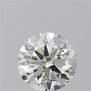 Picture of Natural Diamond 1.00 Carats, Round with Excellent Cut, L Color, SI1 Clarity and Certified by GIA