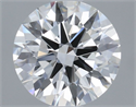 Del inventario de diamantes de laboratorio, 1.01 quilates, Redondo , Color G, claridad VVS2 y certificado IGI