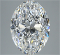 Diamante Natural 3.51 quilates, Ovalado , Color E, claridad VS2 y certificado GIA