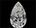 Diamante Natural 0.90 quilates, De pera , Color E, claridad VS1 y certificado GIA
