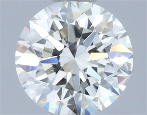 Picture of Natural Diamond 1.09 Carats, Round with Excellent Cut, J Color, VS1 Clarity and Certified by IGI