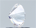 Natural Diamond 0.70 Carats, Round with Excellent Cut, E Color, VVS2 Clarity and Certified by GIA