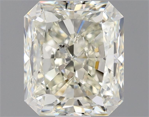 Picture of Natural Diamond 1.01 Carats, Radiant with  Cut, K Color, SI2 Clarity and Certified by GIA