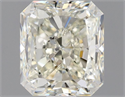 Natural Diamond 1.01 Carats, Radiant with  Cut, K Color, SI2 Clarity and Certified by GIA