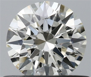 Foto Diamante Natural 0.50 quilates, Redondo , Color J, claridad IF y certificado IGI de