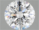 Lab Grown Diamond 2.09 Carats, Round with Excellent Cut, D Color, VVS2 Clarity and Certified by IGI