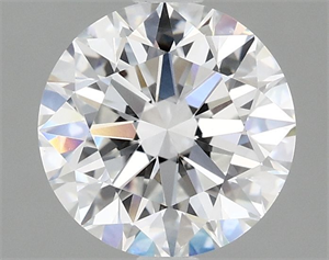 Picture of Lab Grown Diamond 2.09 Carats, Round with Excellent Cut, D Color, VVS2 Clarity and Certified by IGI