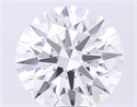 Lab Grown Diamond 7.07 Carats, Round with Ideal Cut, F Color, VVS2 Clarity and Certified by IGI