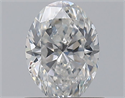 Natural Diamond 0.70 Carats, Oval with  Cut, G Color, SI1 Clarity and Certified by GIA
