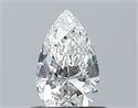 Diamante Natural 0.50 quilates, De pera , Color F, claridad VS1 y certificado GIA