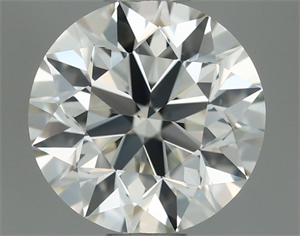 Picture of Natural Diamond 0.70 Carats, Round with Very Good Cut, L Color, VS1 Clarity and Certified by GIA