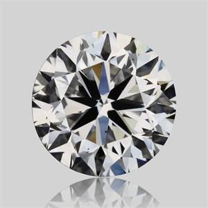 Picture of Natural Diamond 0.90 Carats, Round with Very Good Cut, D Color, VS2 Clarity and Certified by GIA