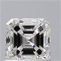 Diamante Natural 0.90 quilates, Asscher , Color E, claridad VS2 y certificado GIA