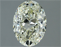 Diamante Natural 1.20 quilates, Ovalado , Color L, claridad SI2 y certificado IGI