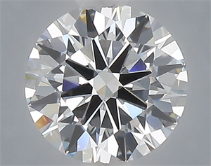 Picture of Lab Grown Diamond 1.31 Carats, Round with Excellent Cut, D Color, VVS2 Clarity and Certified by IGI