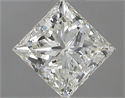 Natural Diamond 0.81 Carats, Princess with  Cut, I Color, VS1 Clarity and Certified by IGI