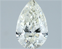 Diamante Natural 1.01 quilates, De pera , Color J, claridad IF y certificado IGI