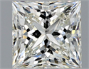 Diamante Natural 1.63 quilates, Princesa , Color J, claridad SI1 y certificado GIA