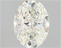 Natural Diamond 1.01 Carats, Oval with  Cut, J Color, VS2 Clarity and Certified by GIA