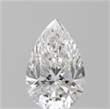 Natural Diamond 3.60 Carats, Pear with  Cut, F Color, SI2 Clarity and Certified by GIA