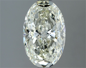 Picture of Natural Diamond 1.30 Carats, Oval with  Cut, J Color, SI1 Clarity and Certified by IGI