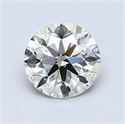 Natural Diamond 1.00 Carats, Round with Excellent Cut, K Color, VS1 Clarity and Certified by GIA