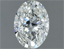 Diamante Natural 1.20 quilates, Ovalado , Color H, claridad SI1 y certificado IGI