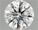 Del inventario de diamantes de laboratorio, 1.58 quilates, Redondo , Color F, claridad VS1 y certificado IGI