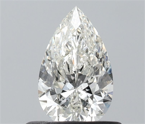 Foto Diamante Natural 0.51 quilates, De pera , Color H, claridad SI1 y certificado IGI de