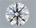Diamante Natural 0.40 quilates, Redondo , Color E, claridad IF y certificado GIA