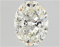 Natural Diamond 0.80 Carats, Oval with  Cut, I Color, VS1 Clarity and Certified by GIA