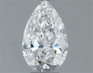 Foto Diamante Natural 0.34 quilates, De pera , Color F, claridad VVS2 y certificado GIA de
