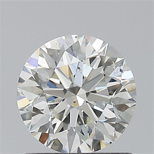 Foto Diamante Natural 0.80 quilates, Redondo , Color I, claridad SI2 y certificado GIA de