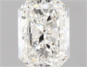 Diamante Natural 1.31 quilates, Radiante , Color I, claridad VVS2 y certificado GIA
