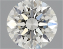 Natural Diamond 0.70 Carats, Round with Very Good Cut, G Color, VVS1 Clarity and Certified by IGI