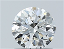 Diamante Natural 0.80 quilates, Redondo , Color H, claridad SI1 y certificado GIA