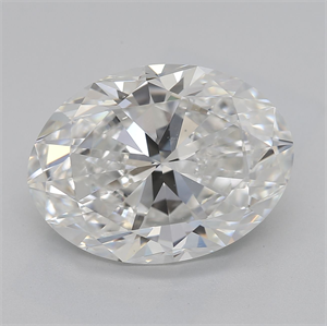 Picture of Natural Diamond 4.01 Carats, Oval with  Cut, G Color, VS2 Clarity and Certified by GIA