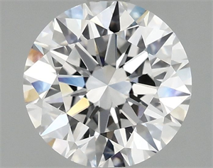 Picture of Lab Grown Diamond 2.09 Carats, Round with Excellent Cut, D Color, VVS2 Clarity and Certified by IGI