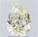 Natural Diamond 2.01 Carats, Pear with  Cut, K Color, SI2 Clarity and Certified by IGI