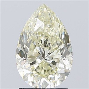 Picture of Natural Diamond 2.01 Carats, Pear with  Cut, K Color, SI2 Clarity and Certified by IGI