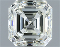 Natural Diamond 1.01 Carats, Asscher with  Cut, J Color, IF Clarity and Certified by IGI
