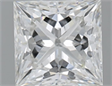 Diamante Natural 1.02 quilates, Princesa , Color F, claridad SI2 y certificado GIA