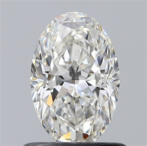 Foto Diamante Natural 0.71 quilates, Ovalado , Color G, claridad VS1 y certificado GIA de